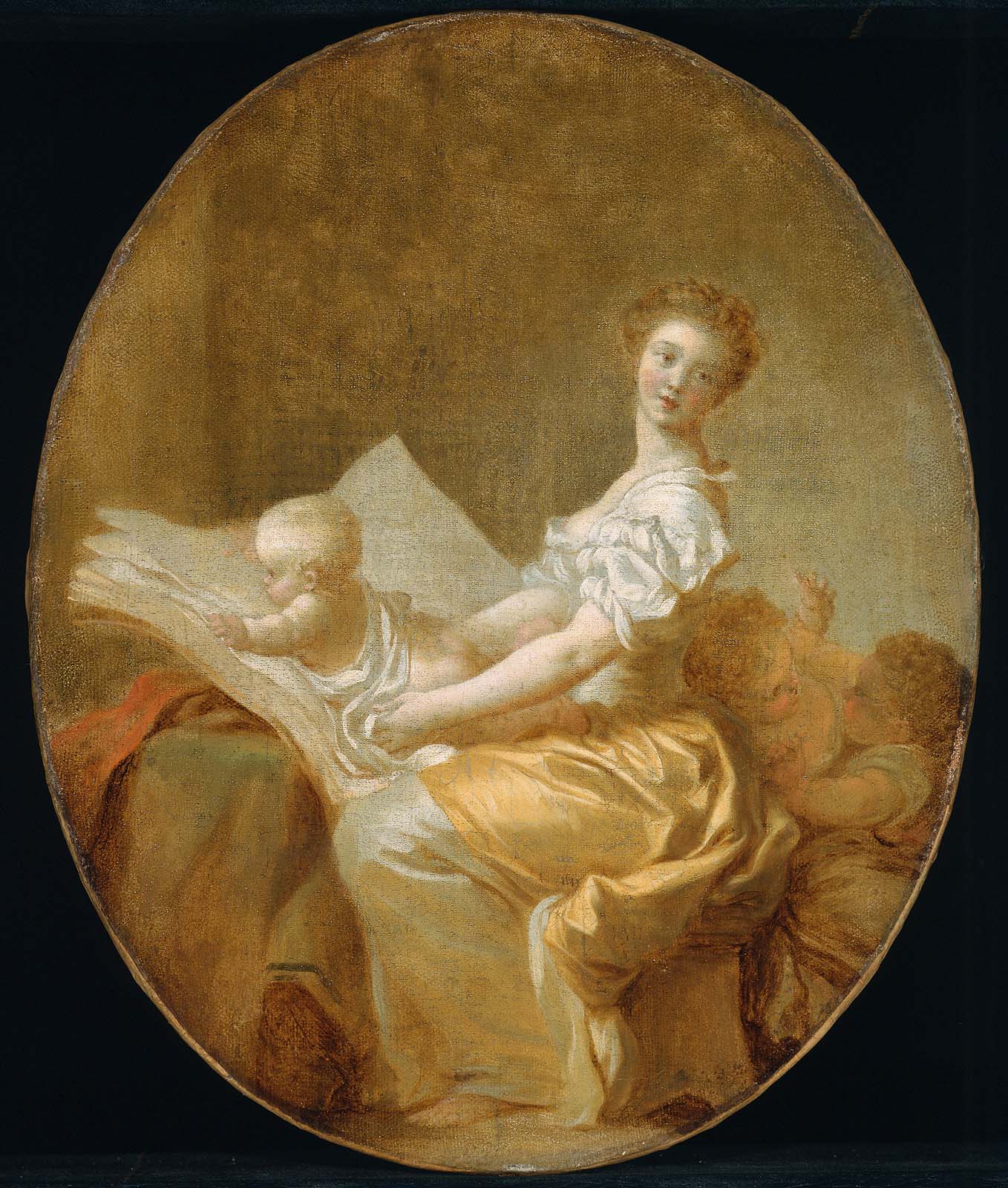 Mère et enfant - Jean-Honoré Fragonard