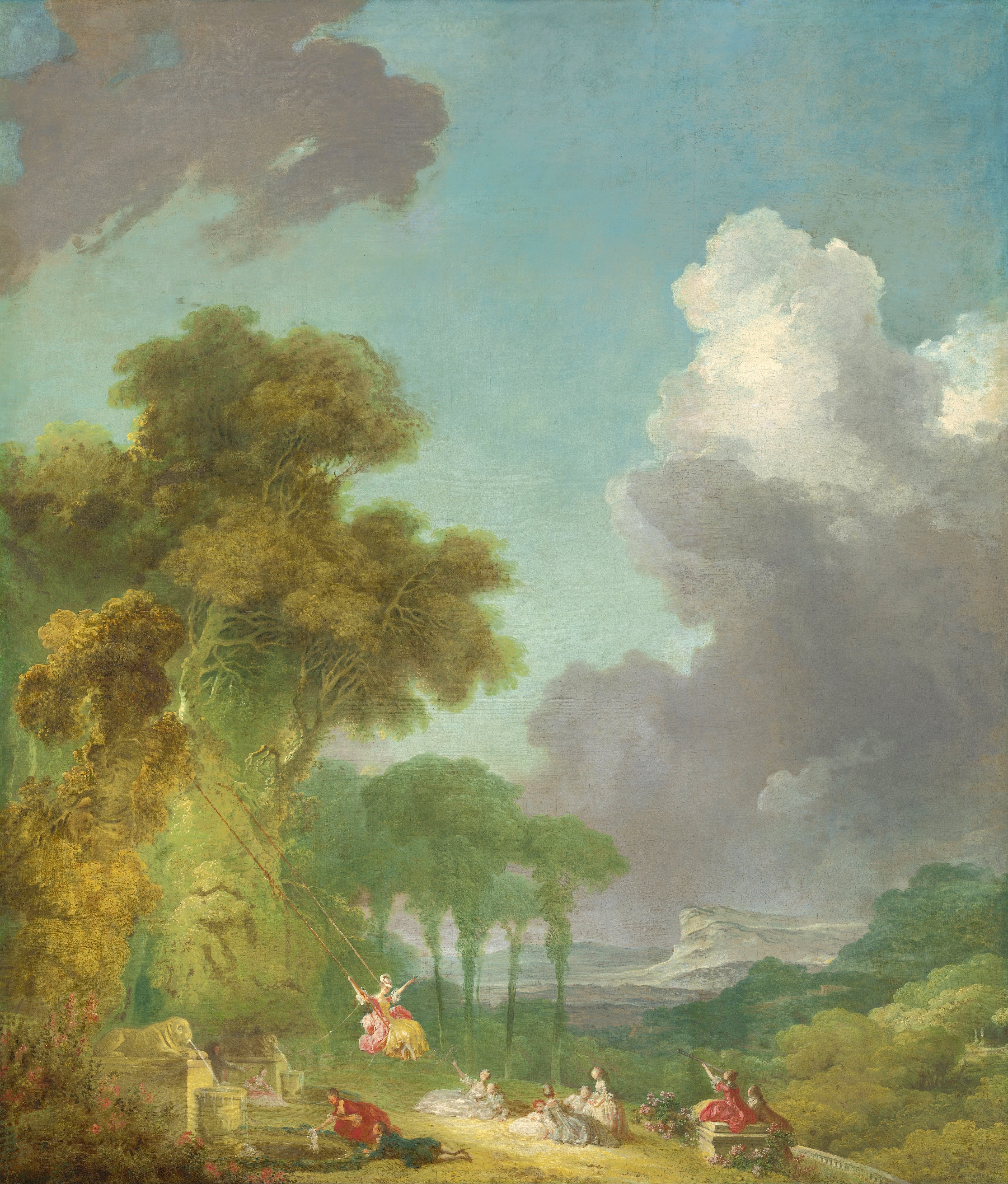 La Balançoire - Jean-Honoré Fragonard