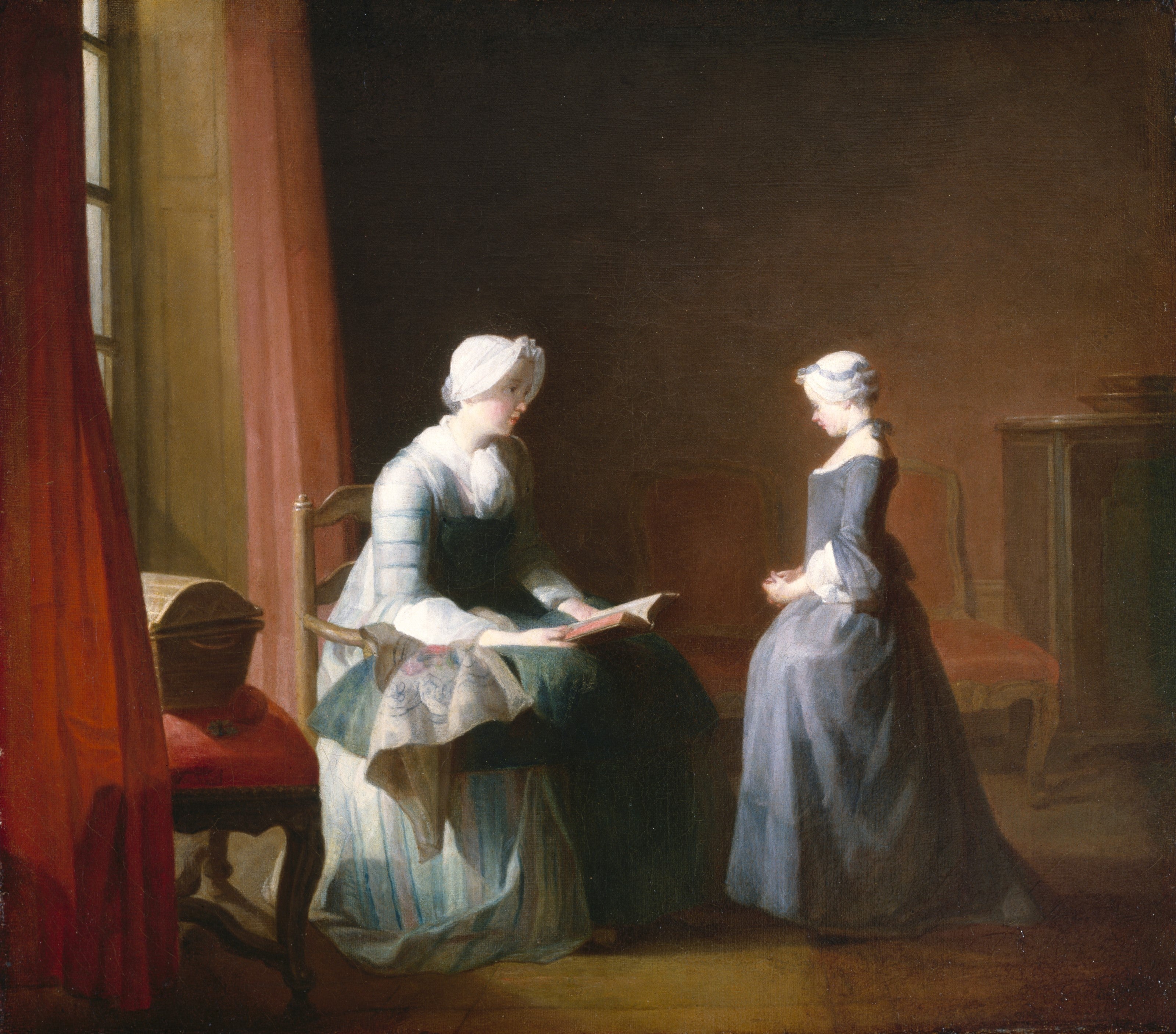 La bonne éducation - Jean Siméon Chardin