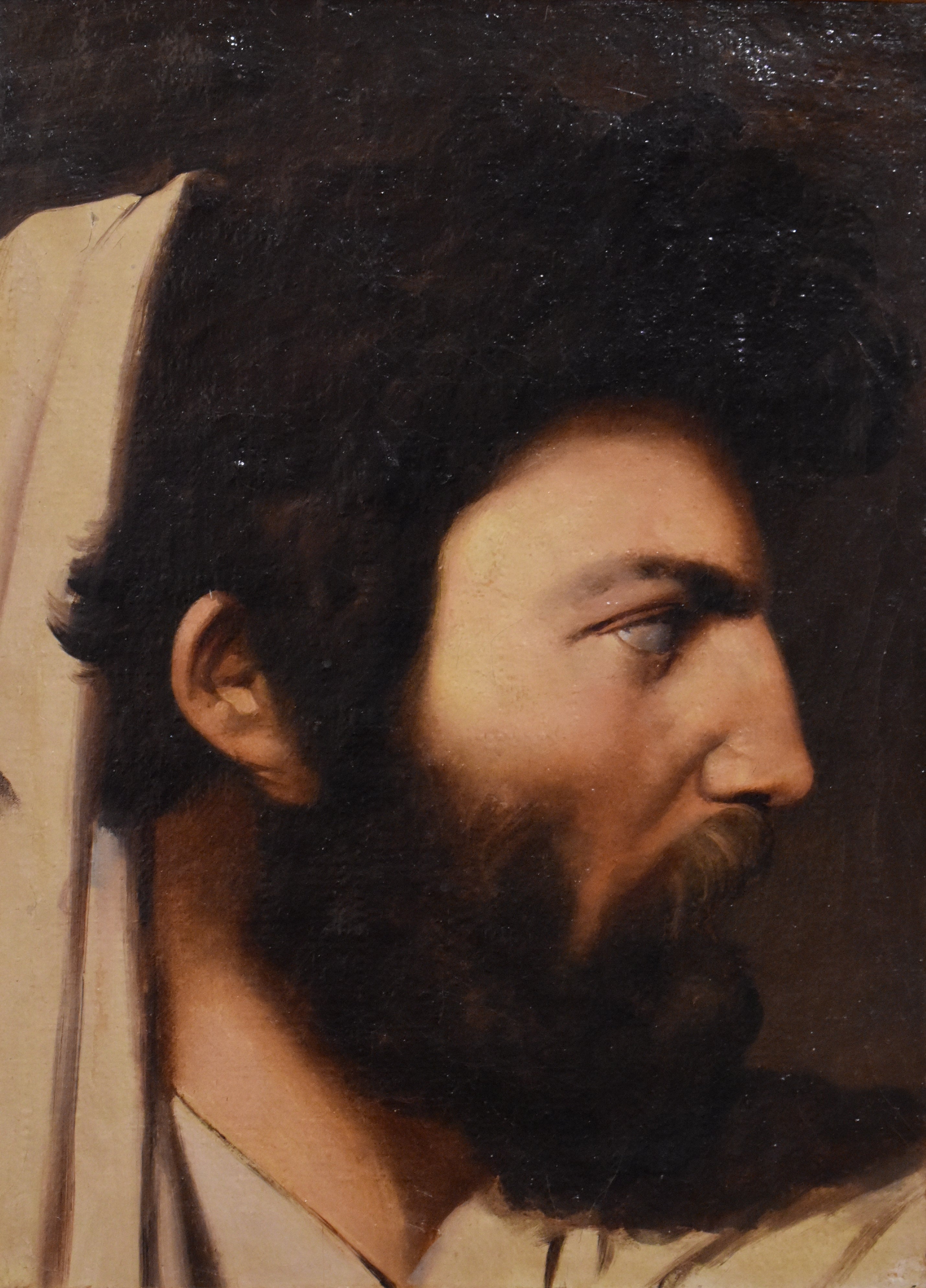 Étude d'homme de profil en vue de la composition de Jupiter et de Thétis - Jean-Auguste-Dominique Ingres