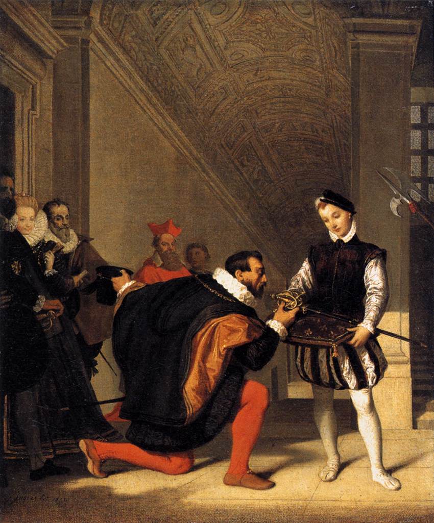 Don Pedro de Tolède baisant l'épée d'Henri IV - Jean-Auguste-Dominique Ingres