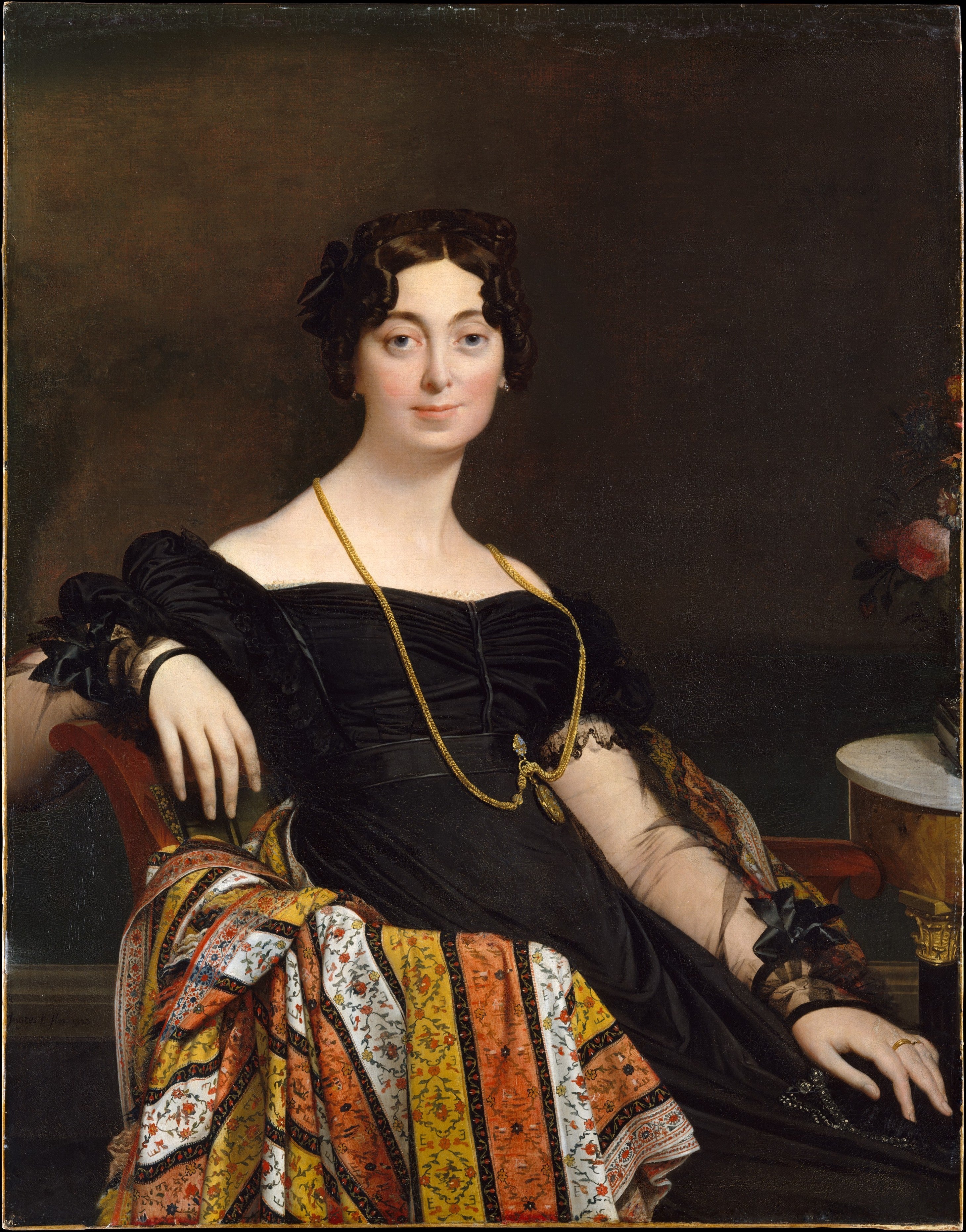 Madame Jacques-Louis Leblanc (Françoise Poncelle) - Jean-Auguste-Dominique Ingres