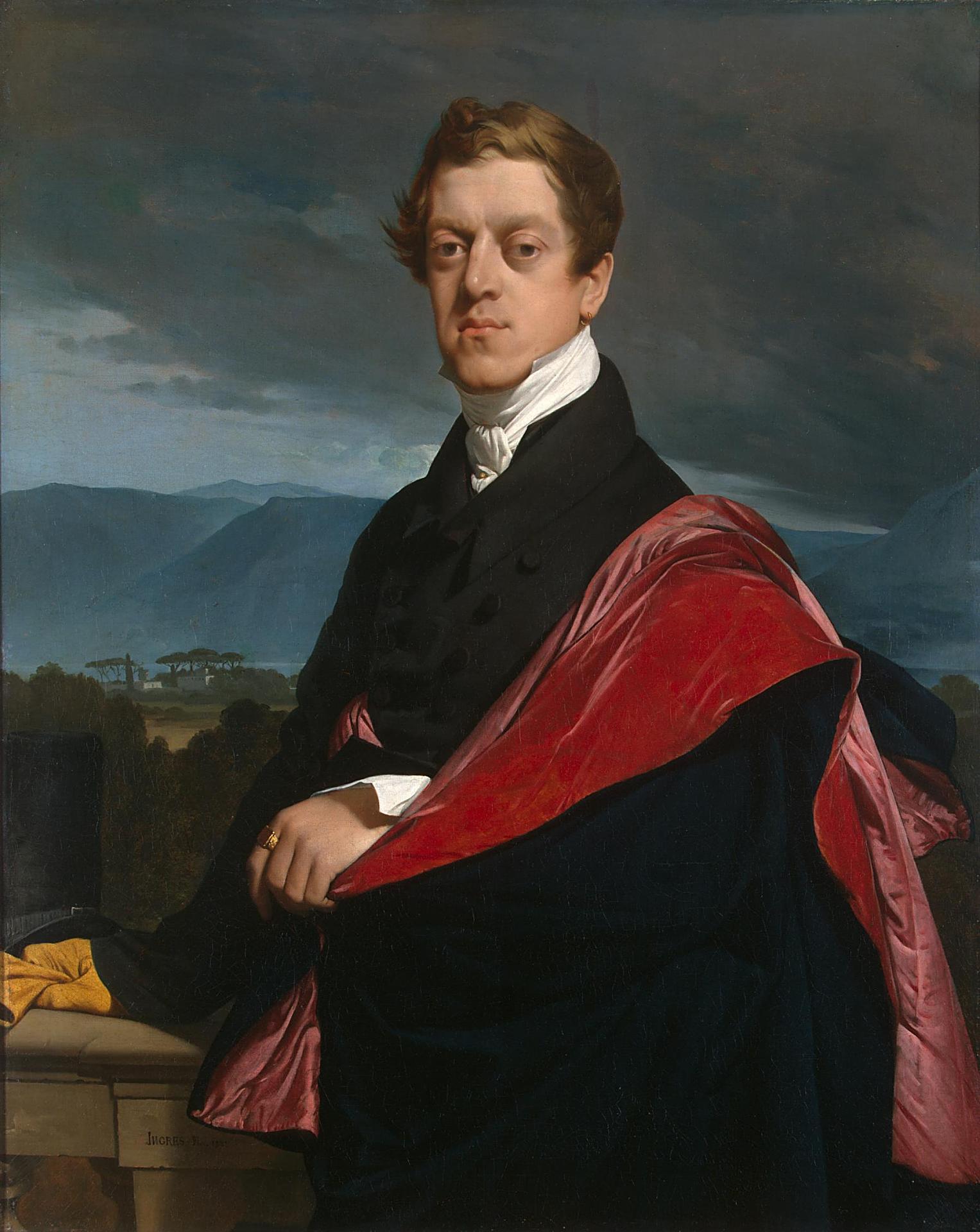 Le Comte Nicolas Dimitrievitch Gouriev - Jean-Auguste-Dominique Ingres