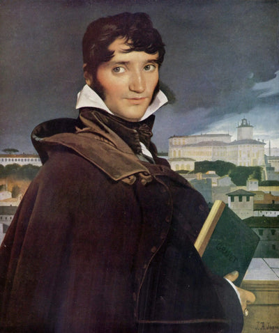 Portrait de François-Marius Granet - Jean-Auguste-Dominique Ingres - Alpha Reproduction