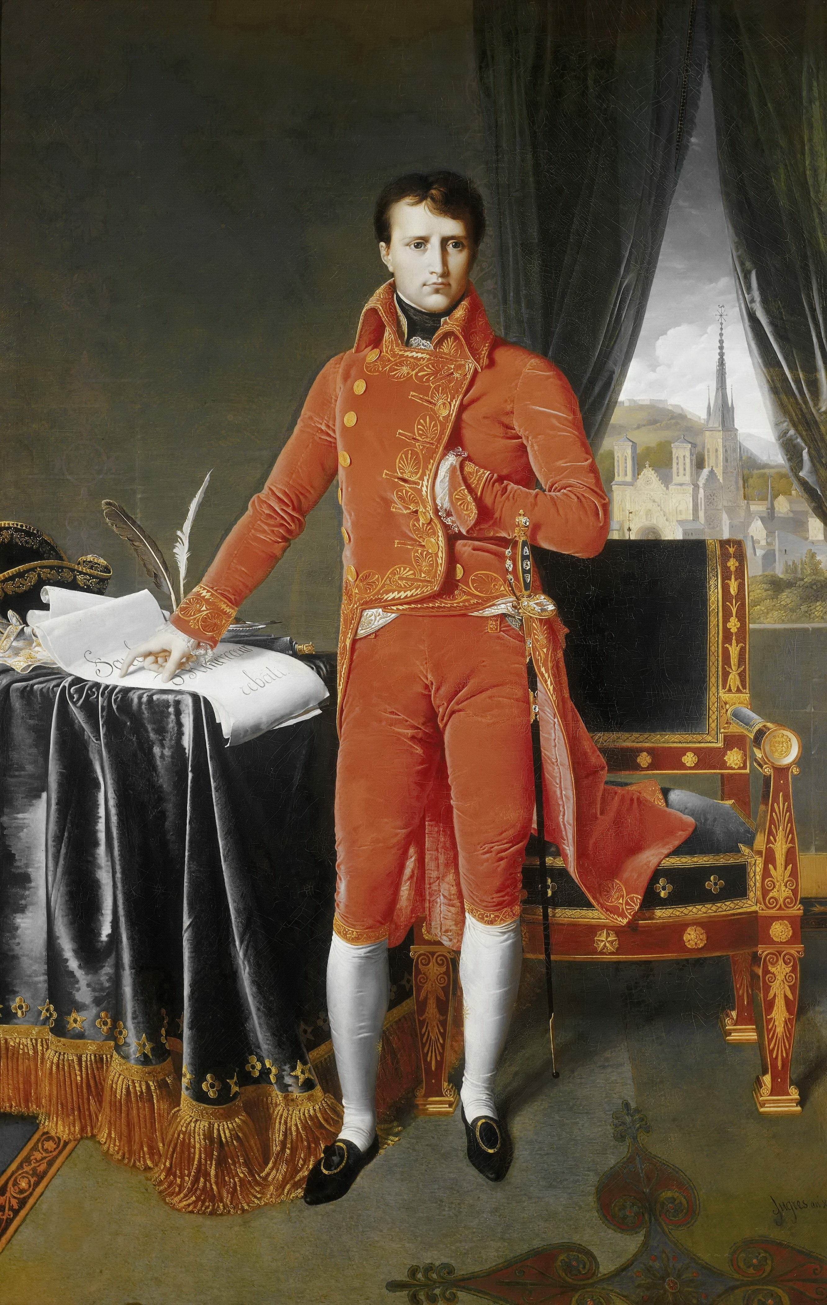 Bonaparte, Premier Consul - Jean-Auguste-Dominique Ingres