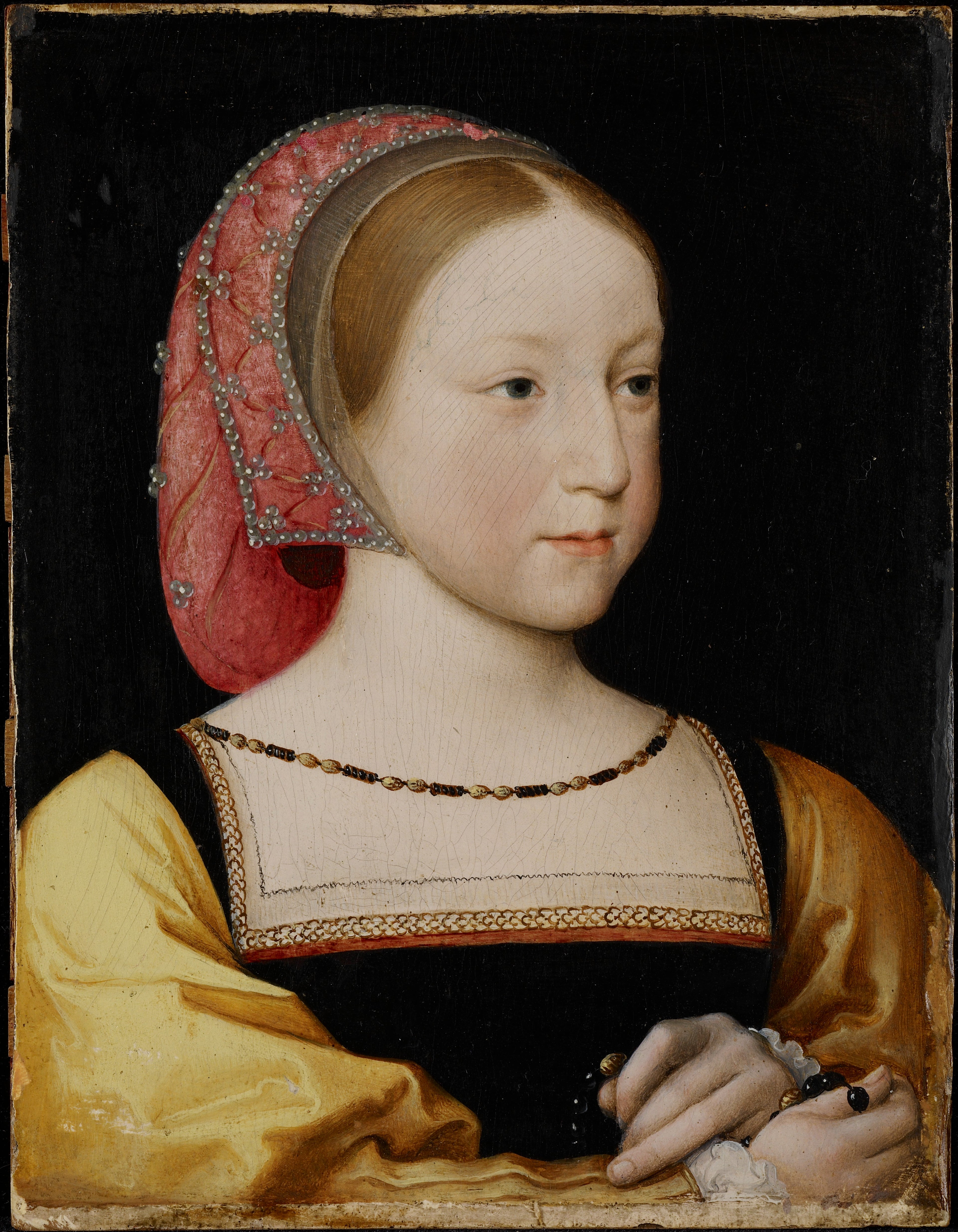 Portrait de Charlotte de Valois - Jean Clouet