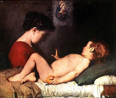 Le réveil de l'enfant - Jean-Jacques Henner