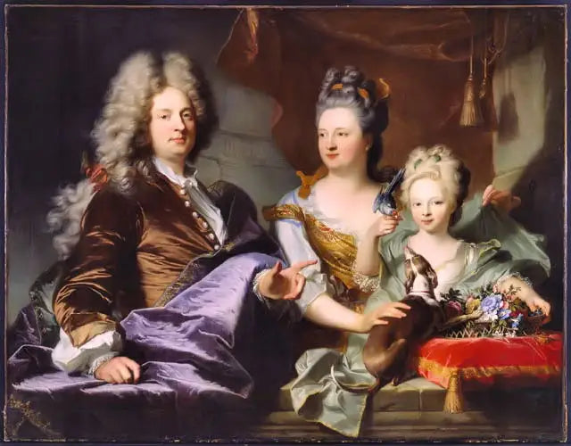 Jean Le Juge et sa famille - Hyacinthe Rigaud