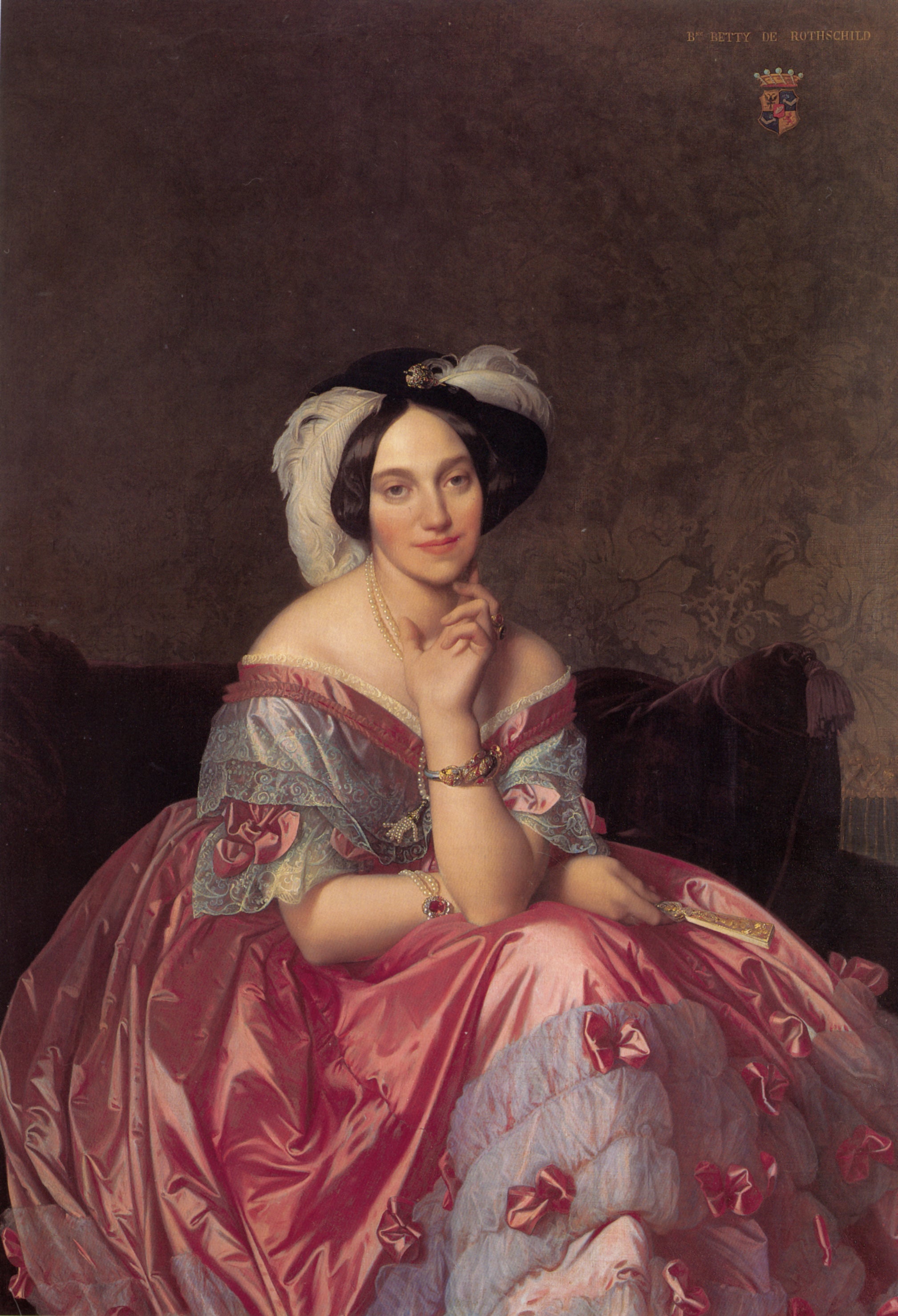 La Baronne James de Rothschild - Jean-Auguste-Dominique Ingres