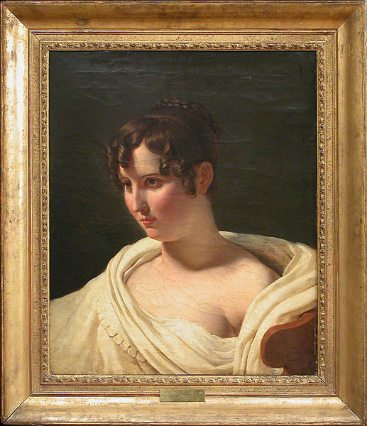 Jeune femme en buste - Pierre-Narcisse Guérin