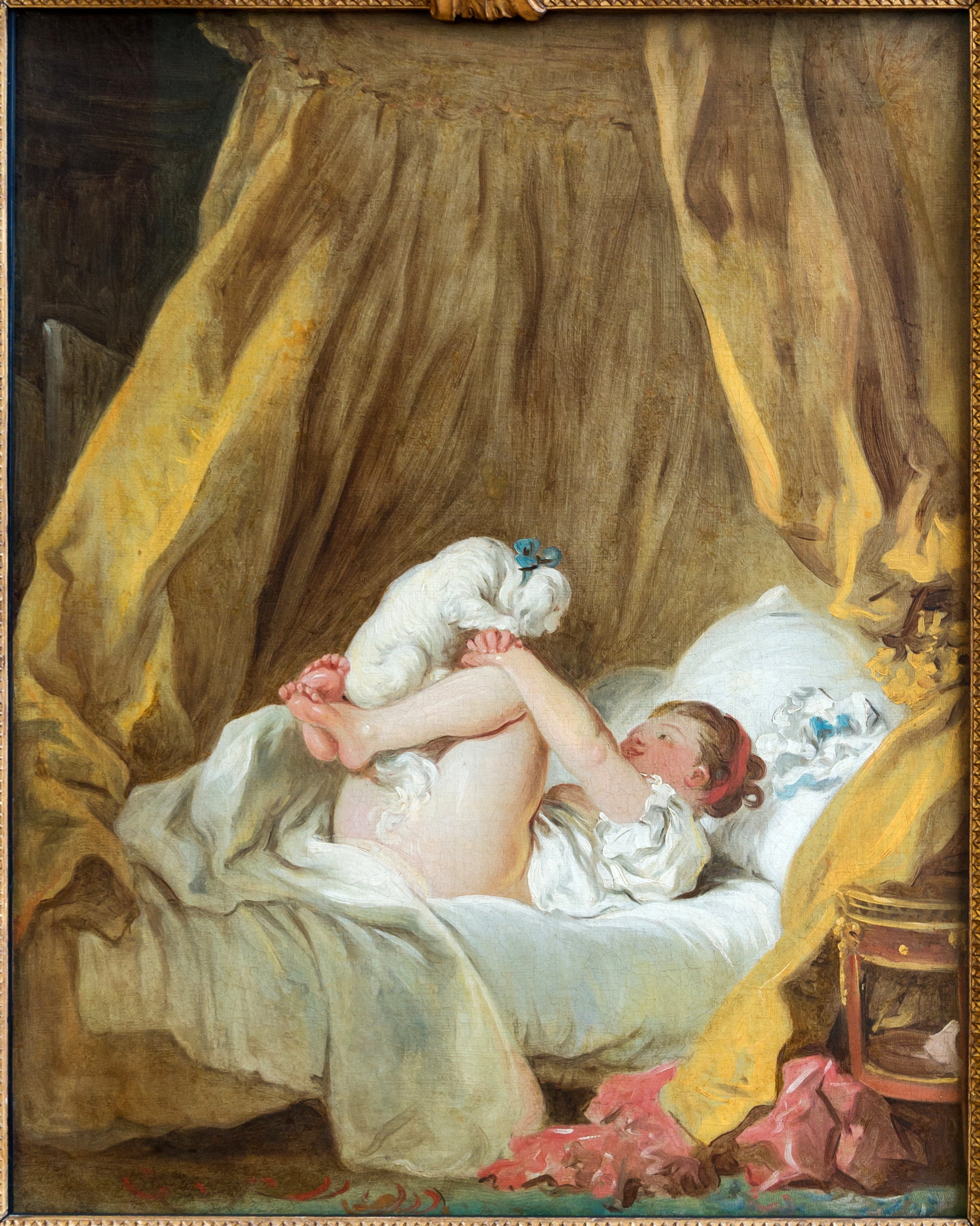 La Gimblette - Jean-Honoré Fragonard
