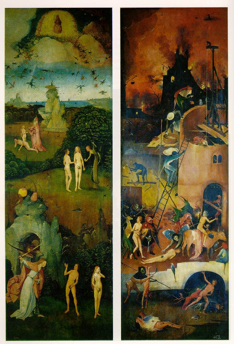 Paradis et Enfer - Hieronymus Bosch