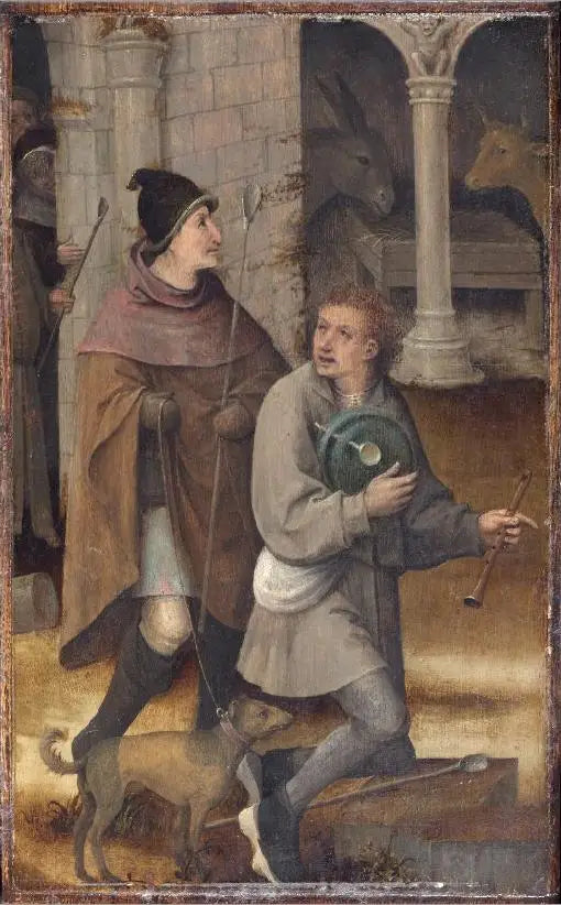 Deux bergers - Hieronymus Bosch