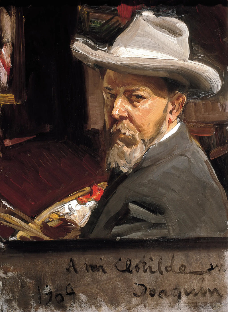 Autoportrait (1909) - Joaquín Sorolla
