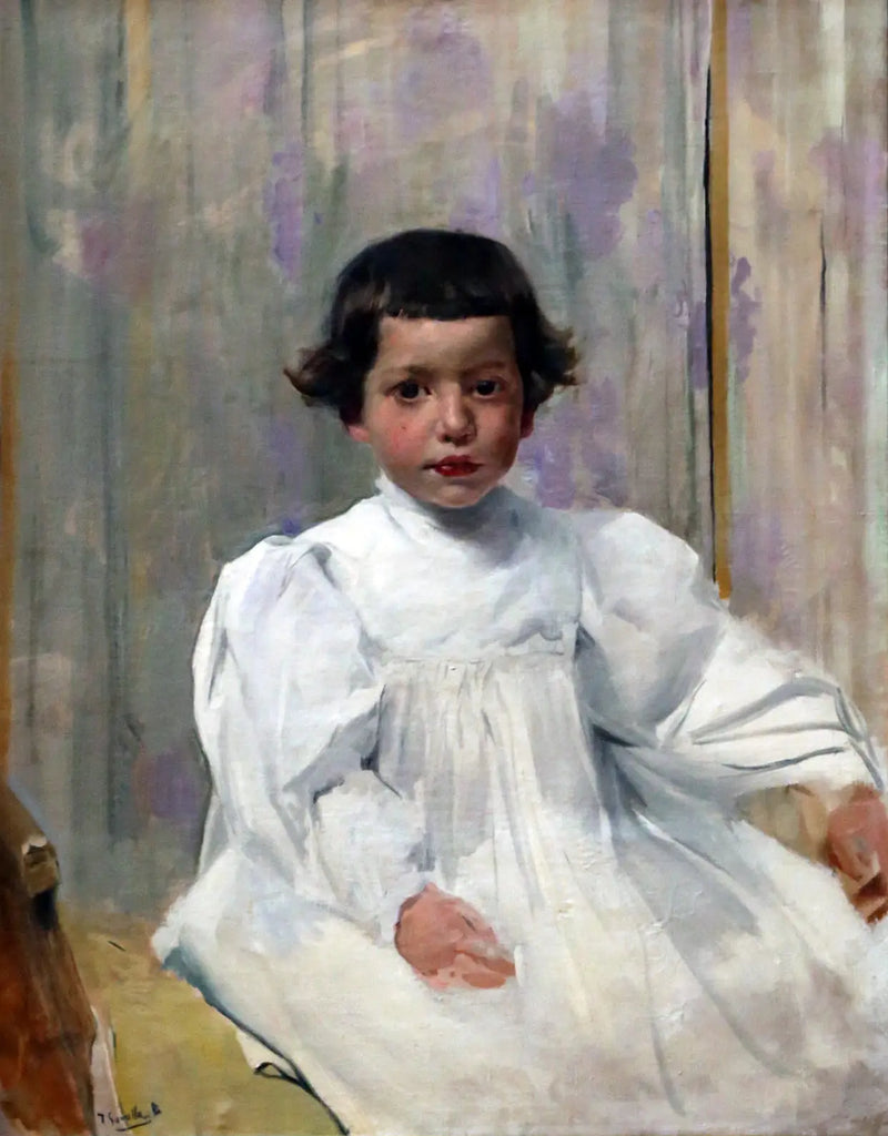 Joaquín Sorolla García en blanc - Joaquín Sorolla