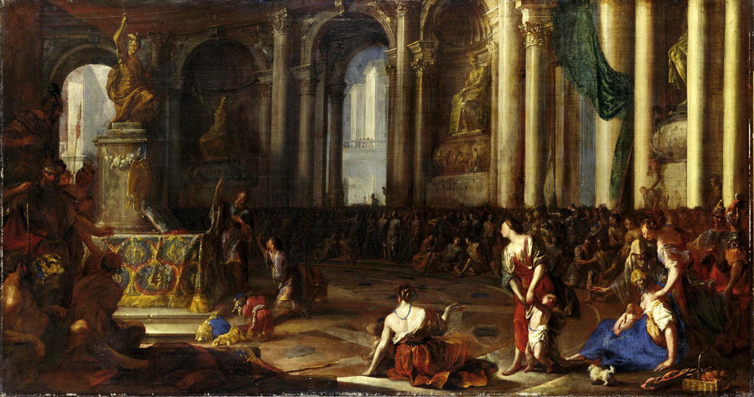 Hannibal jure une haine éternelle envers les Romains - Johann Heinrich Schönfeld