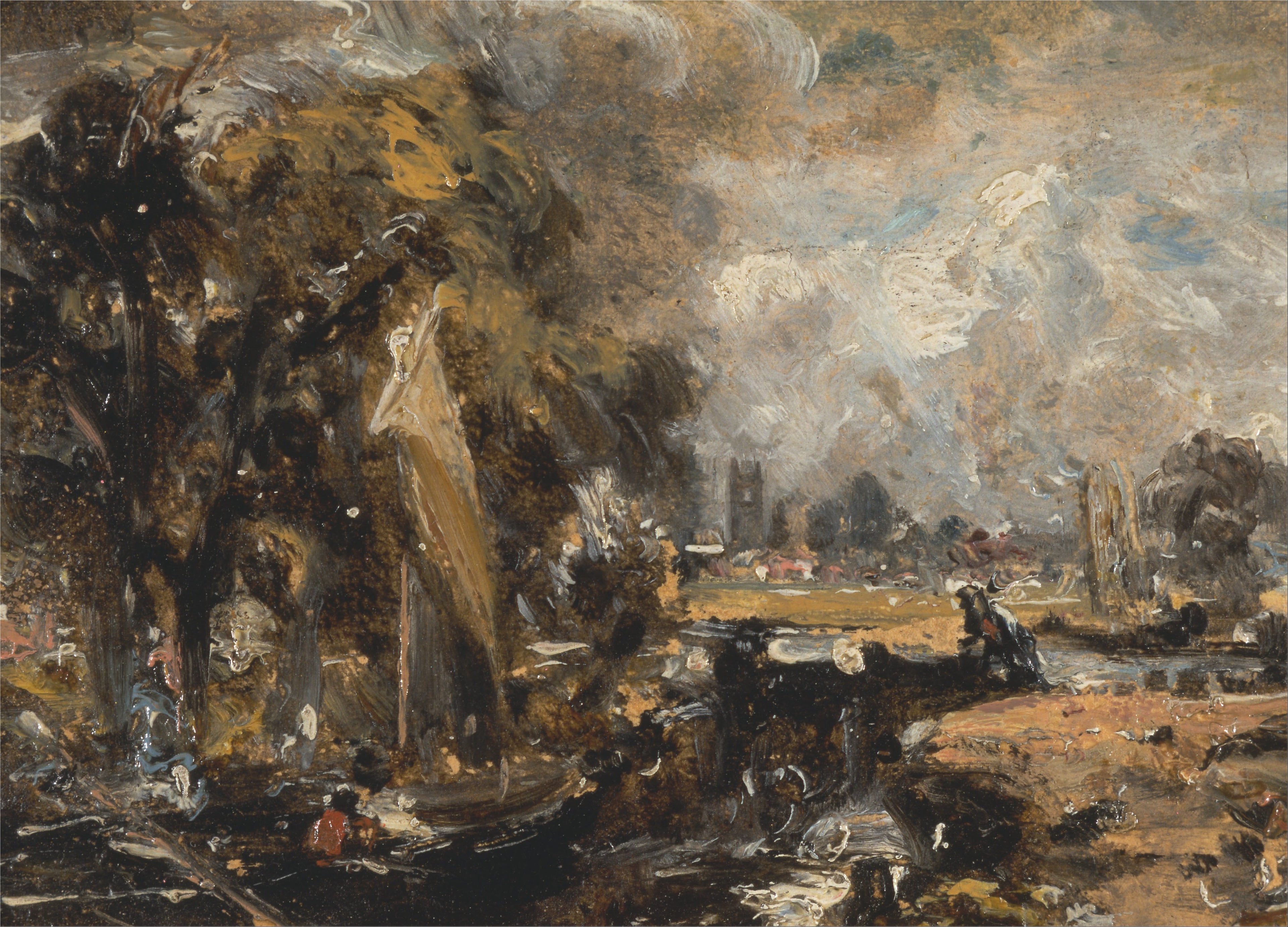 Écluse de Dedham - John Constable