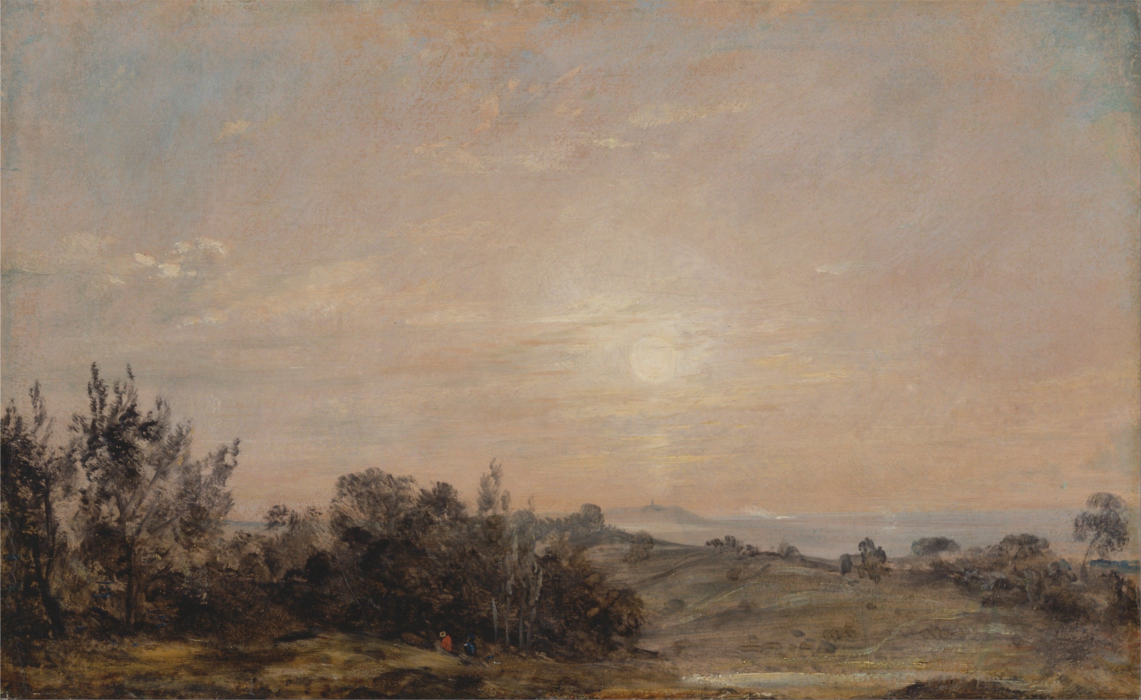 Hampstead Heath en direction de Harrow - John Constable