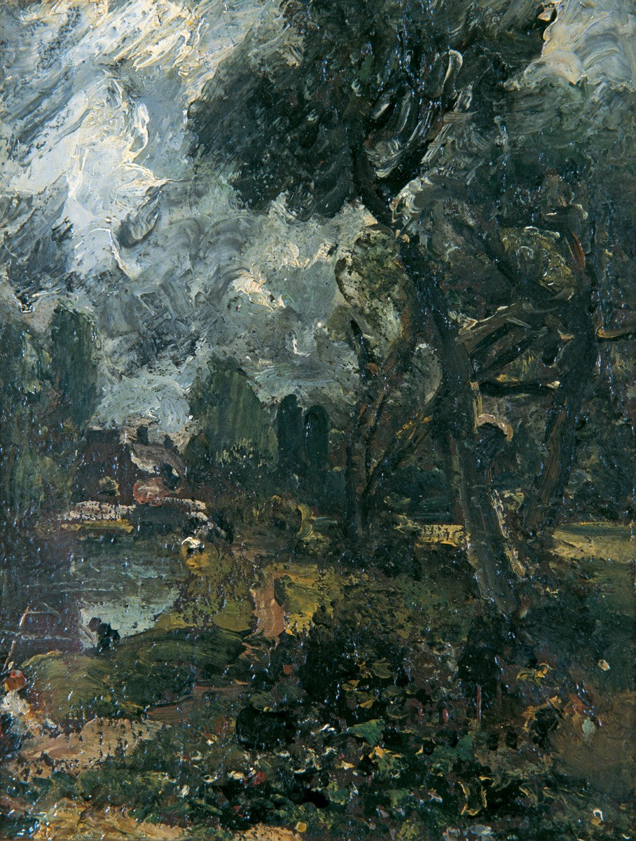 L'écluse de Flatford depuis le pont - John Constable