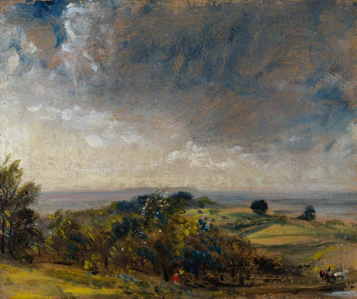 Hampstead Heath, vue vers l'ouest en direction de Harrow II - John Constable