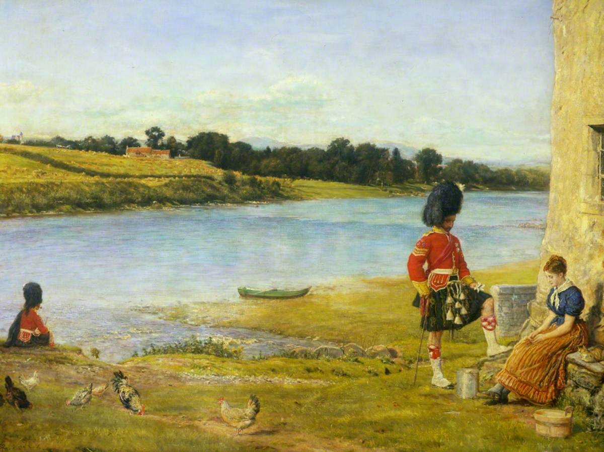 Coulant vers la mer - John Everett Millais