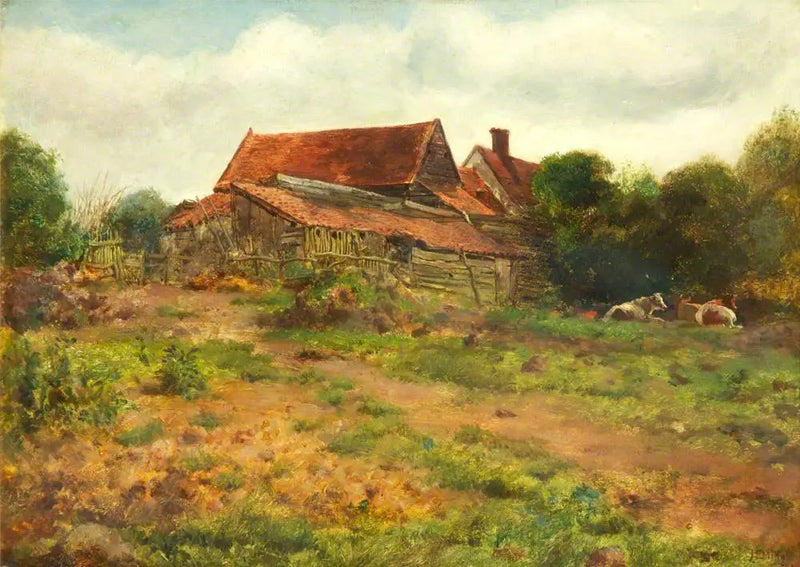 Paysage, Hampstead - John Everett Millais