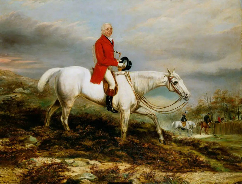 Lord Lonsdale à la chasse - John Frederick Herring, Sr.