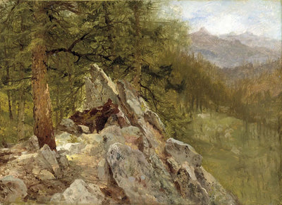 Paysage occidental - John Frederick Kensett - Alpha Reproduction