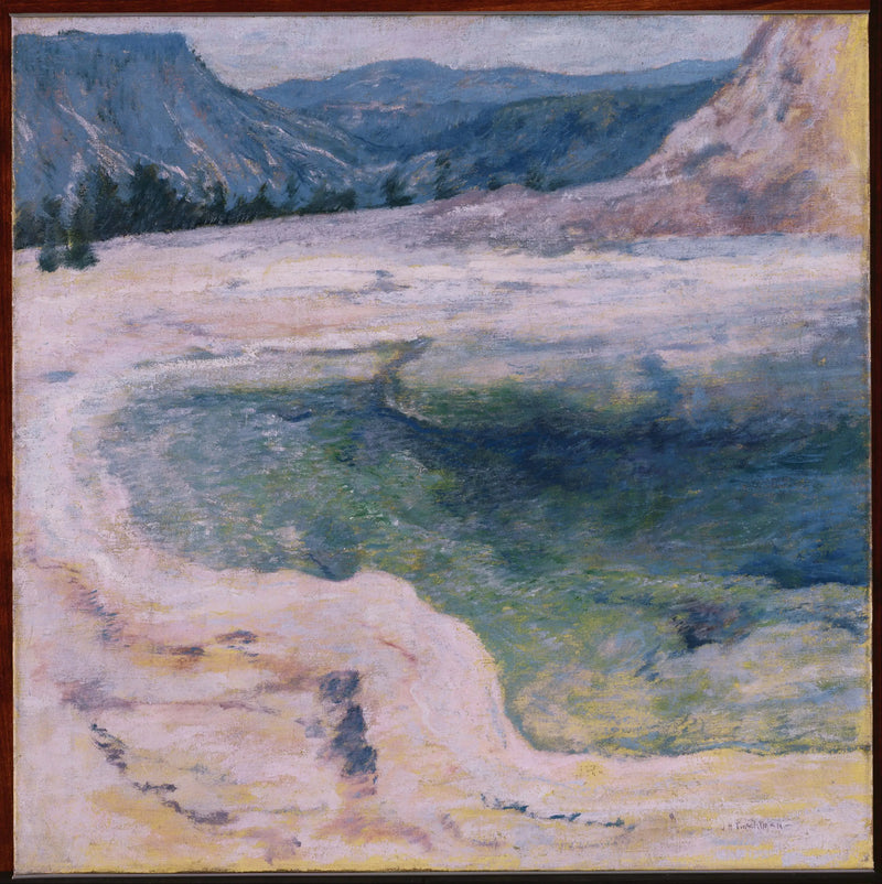 La piscine d'émeraude - John Henry Twachtman