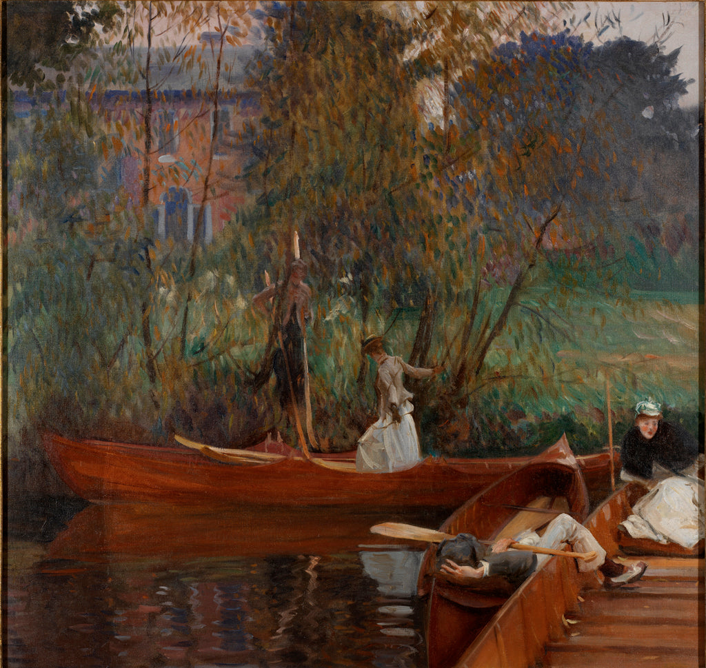Reproduction du tableau « Une fête nautique - John Singer Sargent » par Alpha Reproduction en peinture à l’huile
