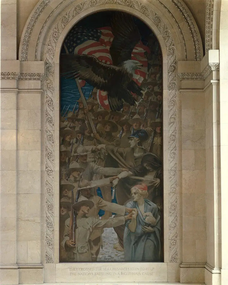 Entrer en guerre - John Singer Sargent