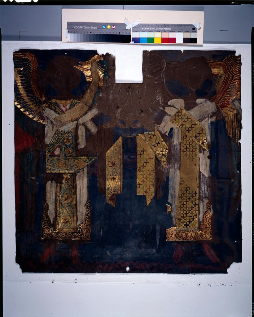 Reproduction du tableau « Dessin de superposition pour « Frieze of the Angels », Bibliothèque publique de Boston - John Singer Sargent » par Alpha Reproduction en peinture à l’huile