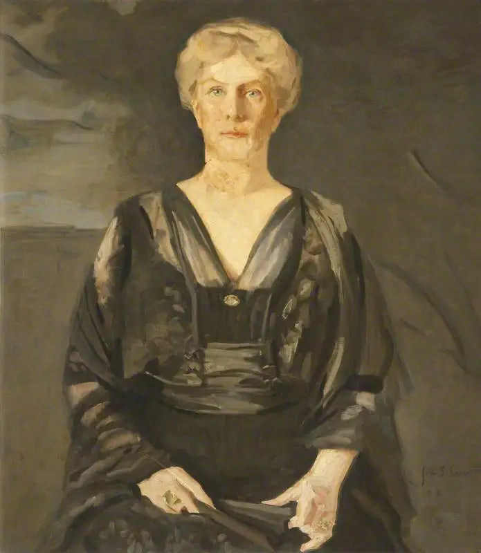 Reproduction du tableau « Gertrude Bell - John Singer Sargent » par Alpha Reproduction en peinture à l’huile