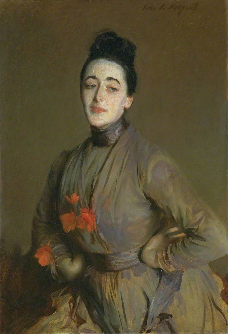 Reproduction du tableau « Mademoiselle Priestley - John Singer Sargent » par Alpha Reproduction en peinture à l’huile