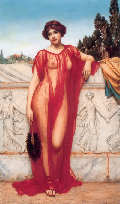 Athénaïs - John William Godward - Alpha Reproduction