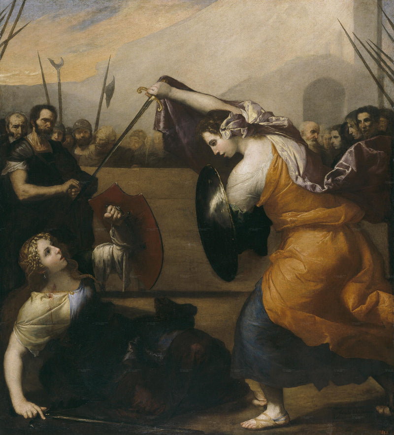 Combat de femmes - Jusepe de Ribera