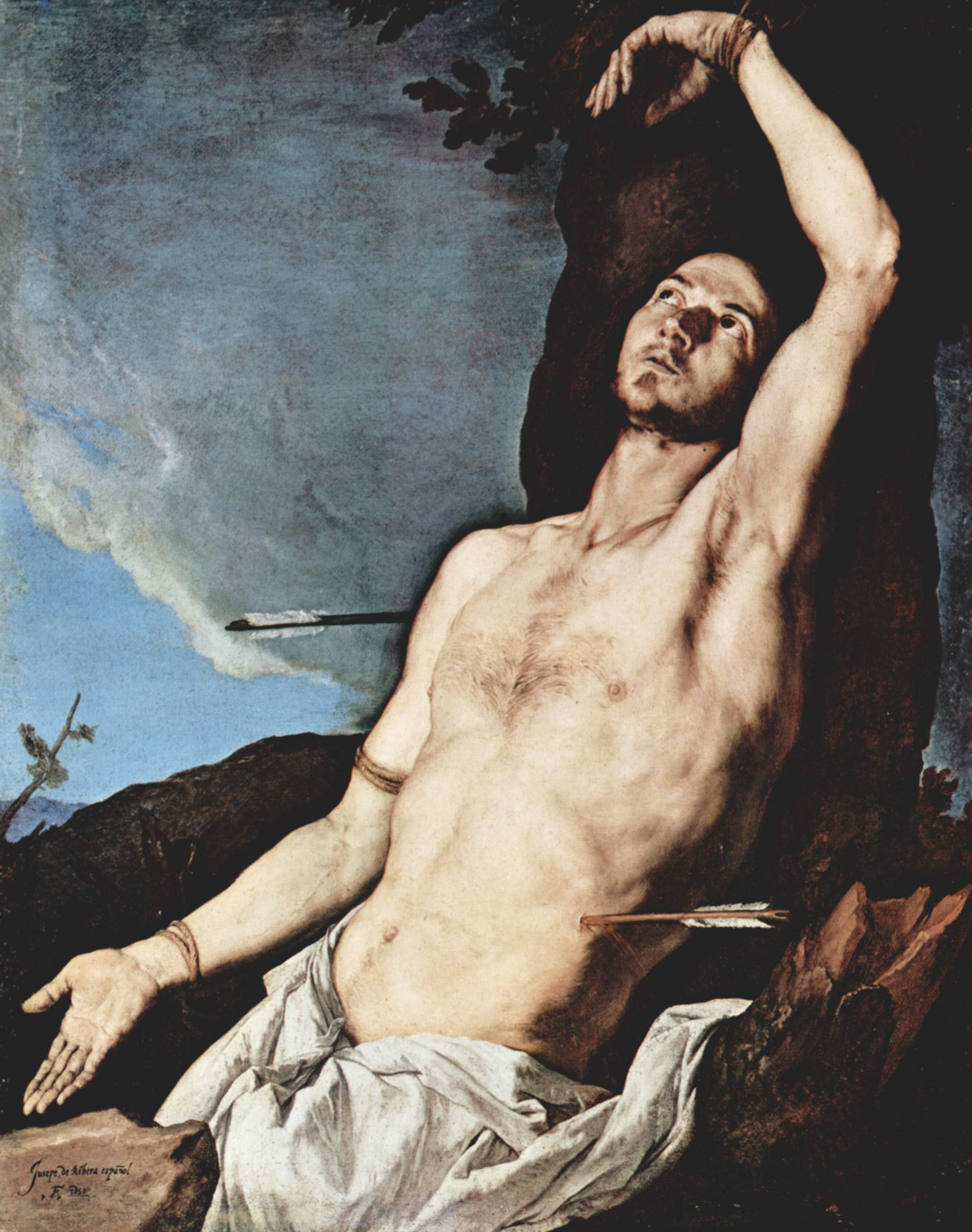 Martyre de saint Sébastien - Jusepe de Ribera
