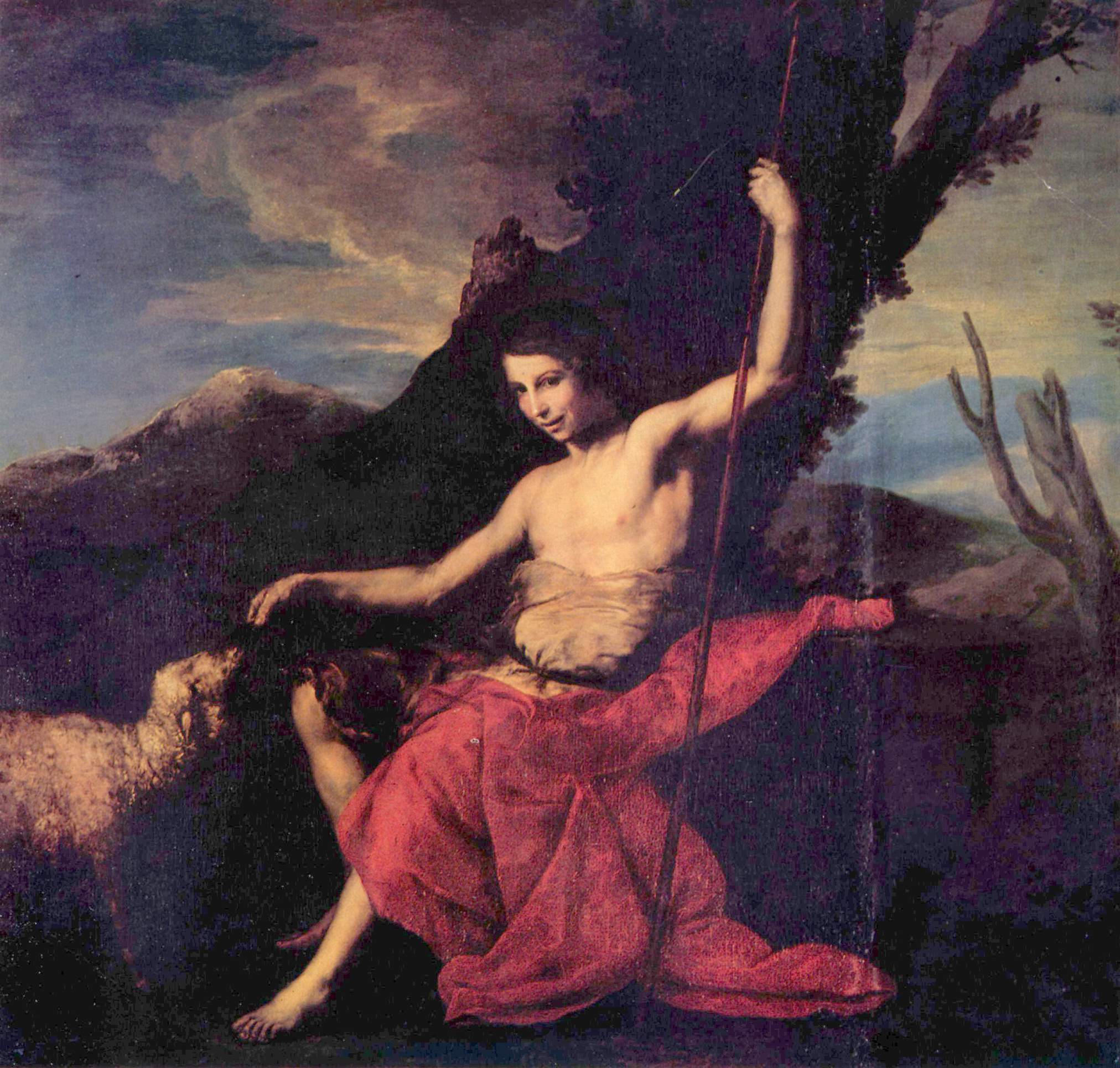 Saint Jean Baptiste dans le désert - Jusepe de Ribera