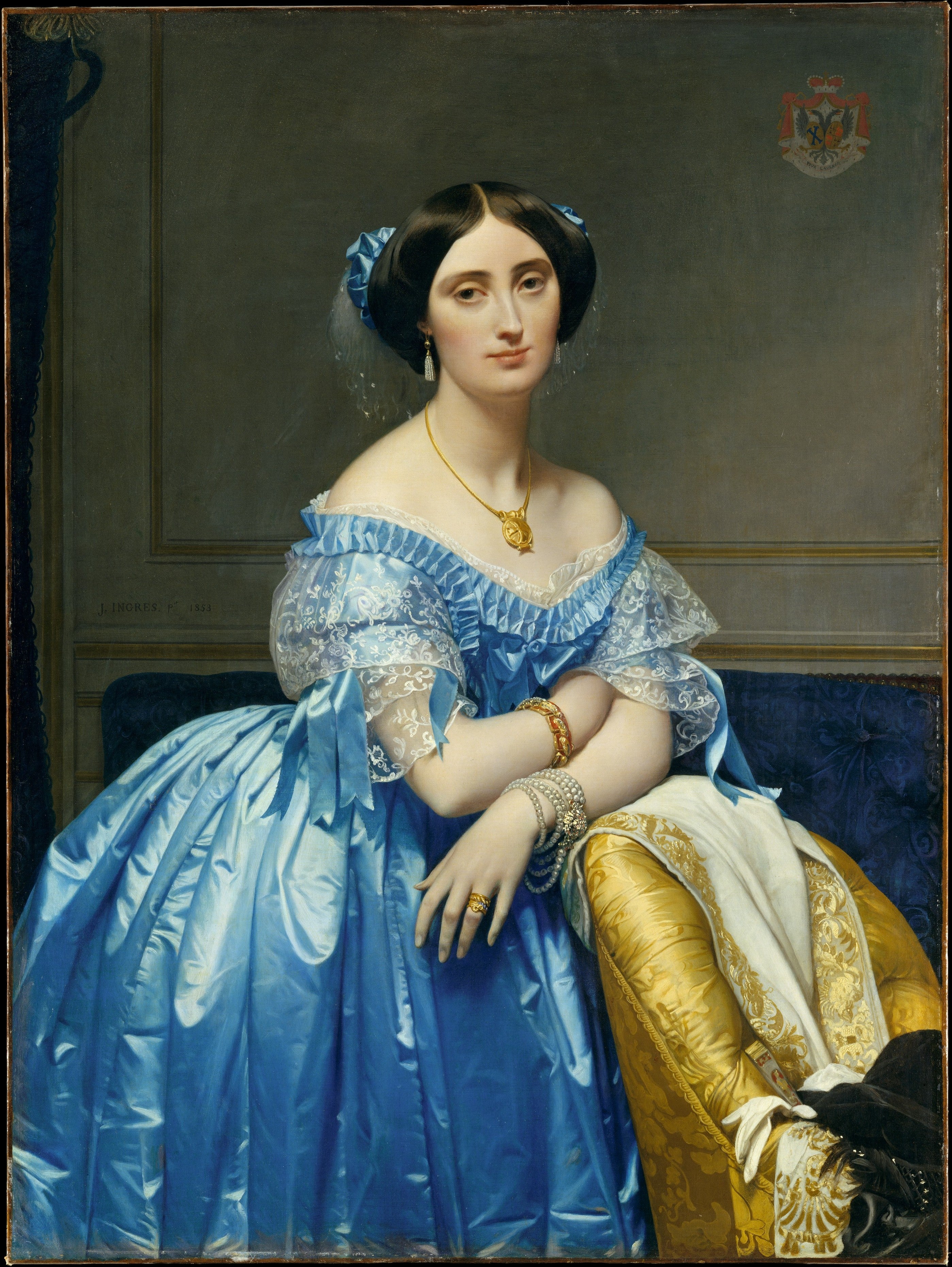 La Princesse de Broglie - Jean-Auguste-Dominique Ingres