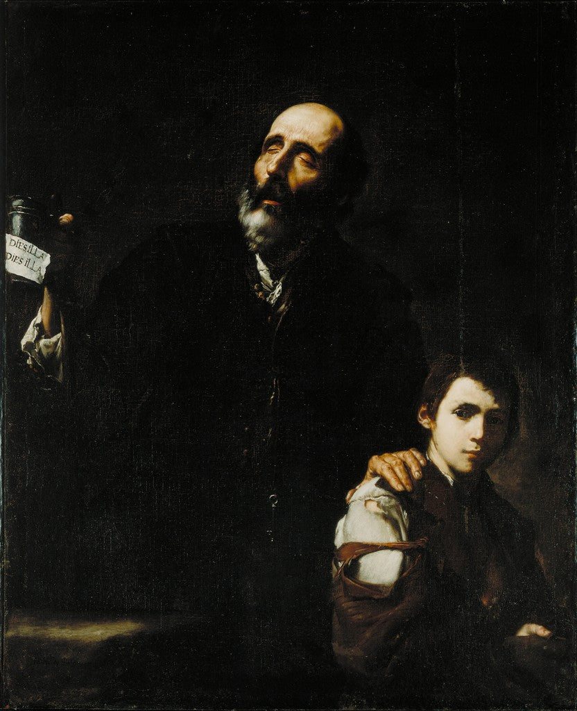 Le mendiant aveugle et son garçon - Jusepe de Ribera