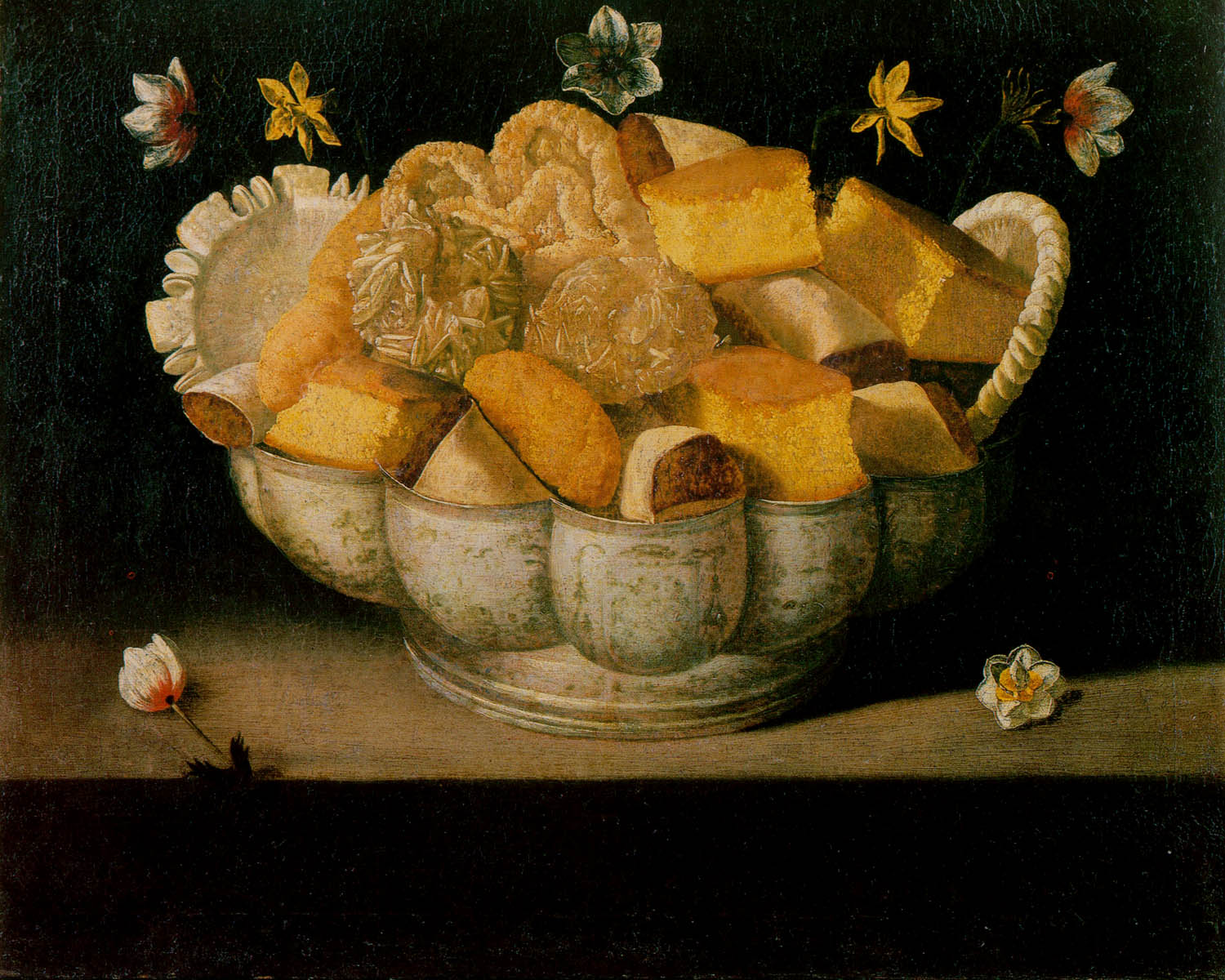 Nature morte aux gâteaux, Josefa de Óbidos, 1660