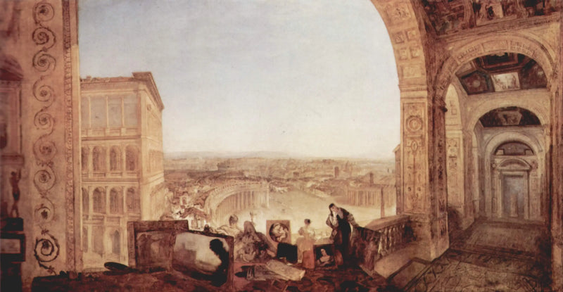 Rome vue du Vatican - J. M. W. Turner