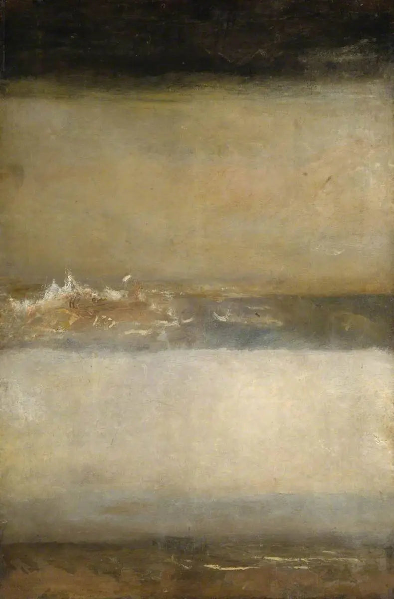 Reproduction du tableau « Three Seascapes - J. M. W. Turner » par Alpha Reproduction en peinture à l’huile