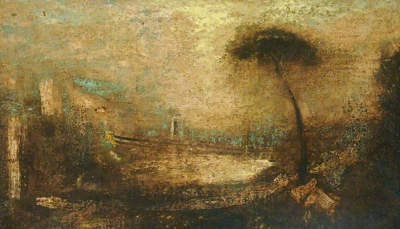 Reproduction du tableau « The Golden Bough - J. M. W. Turner » par Alpha Reproduction en peinture à l’huile