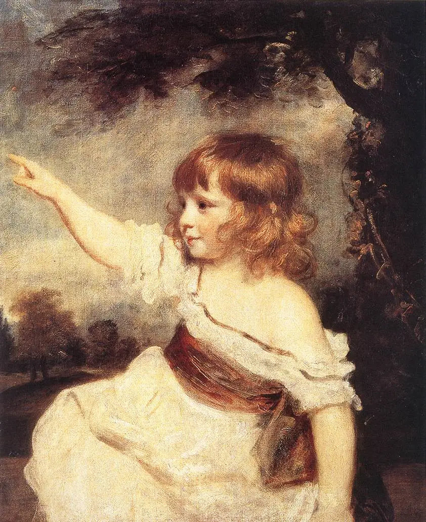 Francis George Hare enfant dit Maître Hare - Joshua Reynolds - Alpha Reproduction