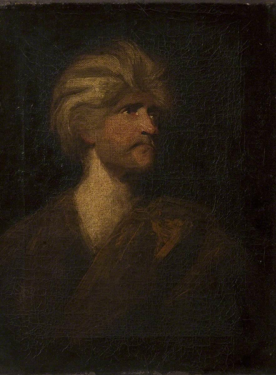Étude pour « Le mendiant (George White) » - Joshua Reynolds