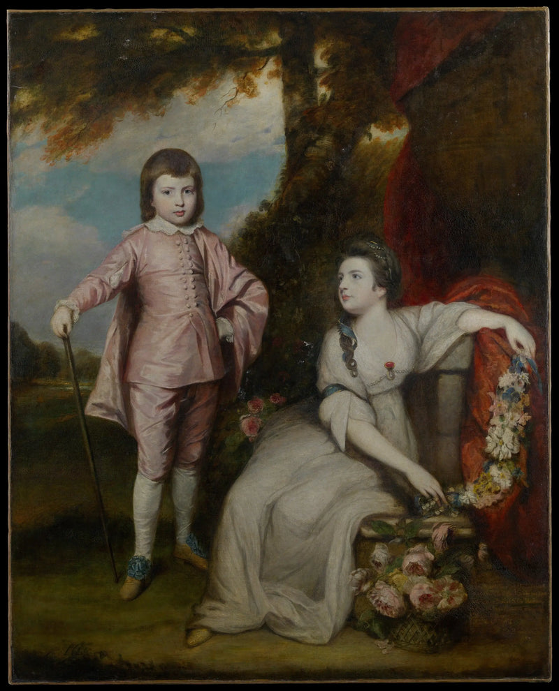 George Capel, vicomte Malden (1757–1839) et Lady Elizabeth Capel (1755–1834) - Joshua Reynolds