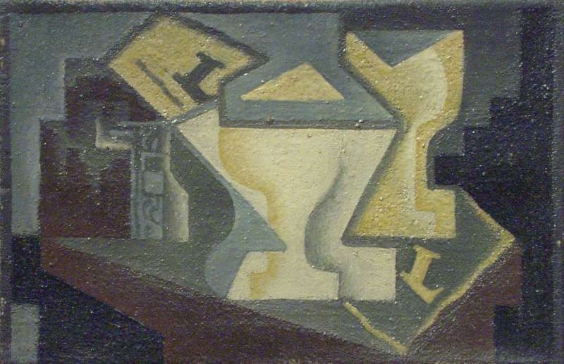 Composition abstraite - Juan Gris