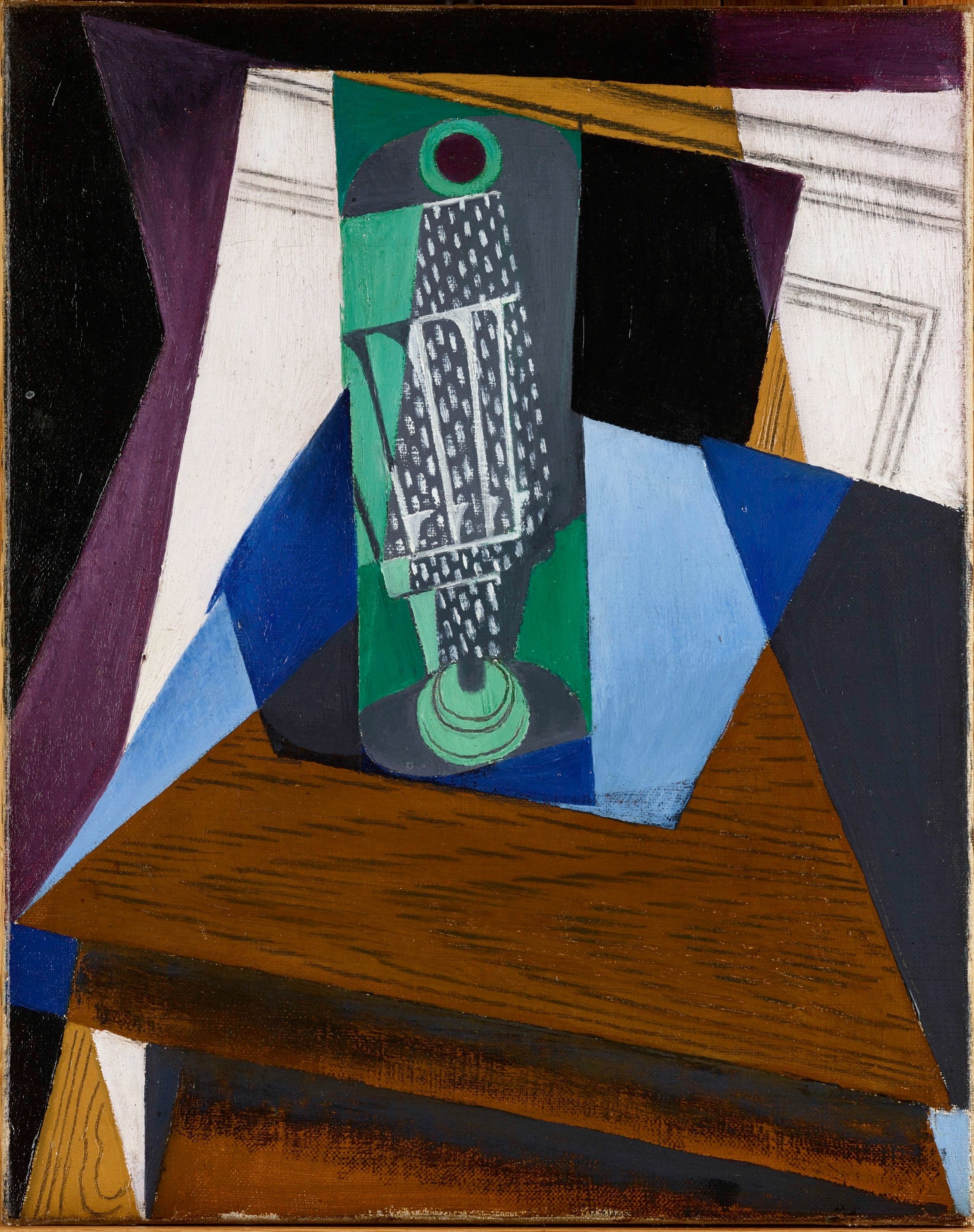 Verre sur une table - Juan Gris