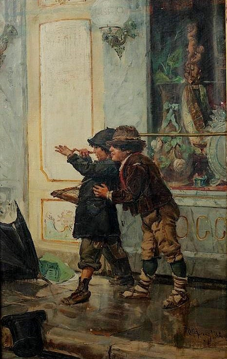 La Burla — Juan Luna, 1882, Huile sur toile